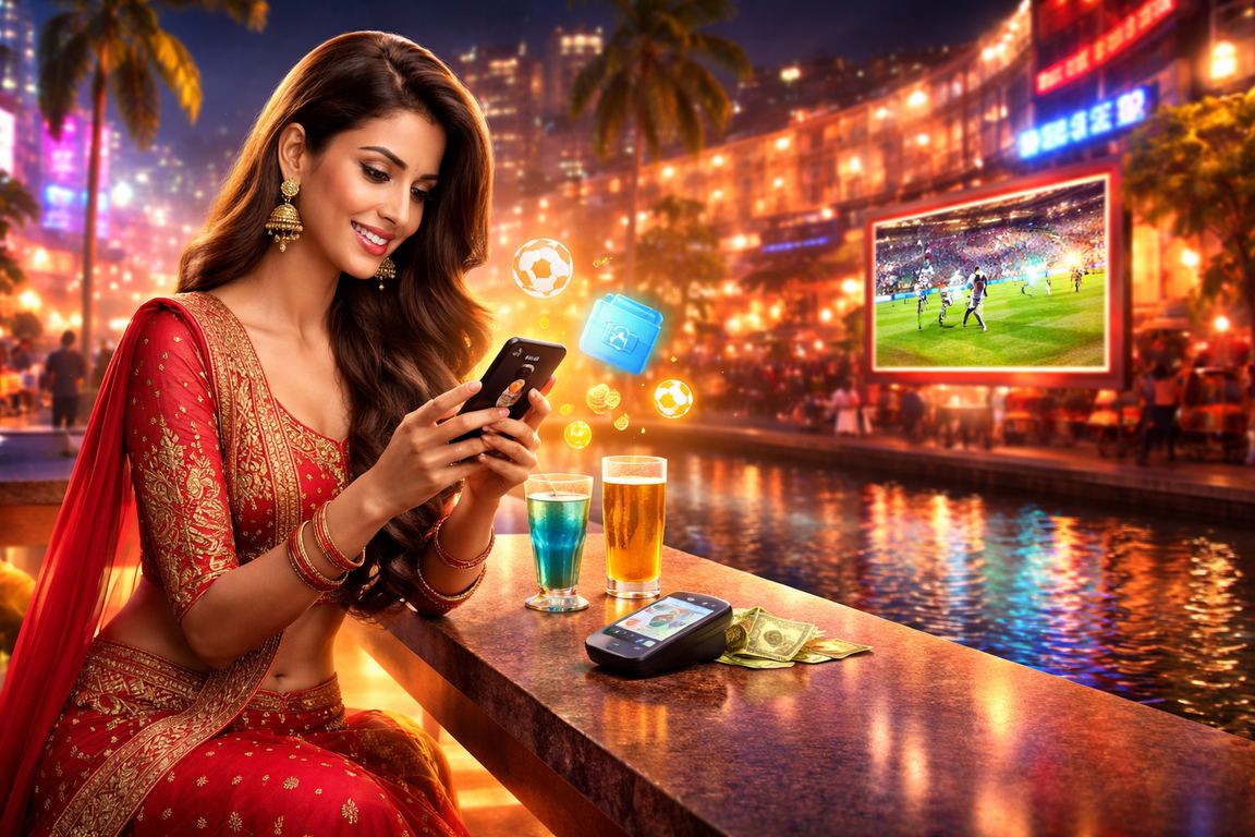 Football and IPL live betting at Delhi Connaught Place