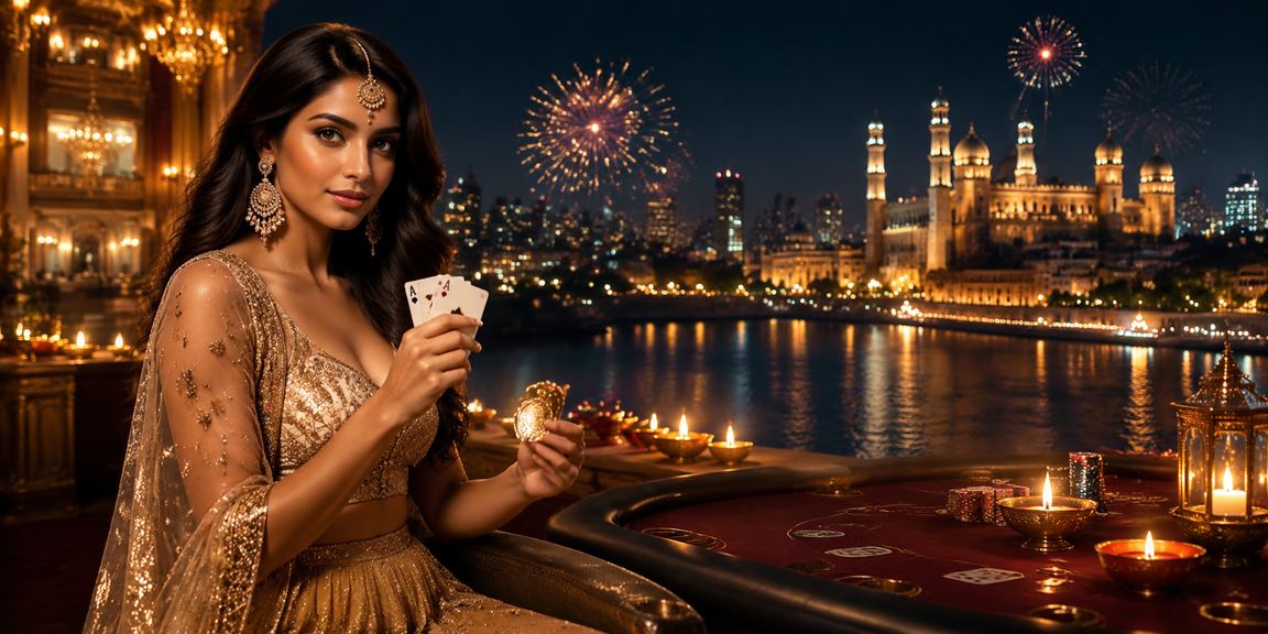 Joyous players celebrating jackpot wins during Diwali festival