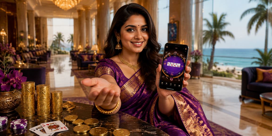 Players enjoying poker game with rupee betting in India